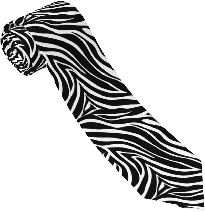 Yilad Tie for Men and Boy Novelty Fun Full Print Men's Necktie Skinny Fashion Narrow Wide - Image 1